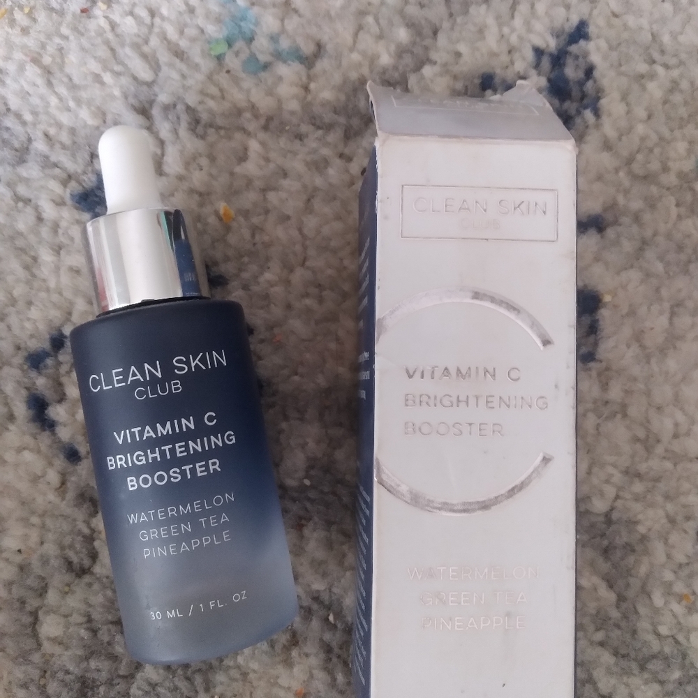 Clean skin vitamin c brightening booster